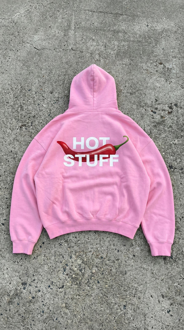 HOT STUFF HOODIE ROSA