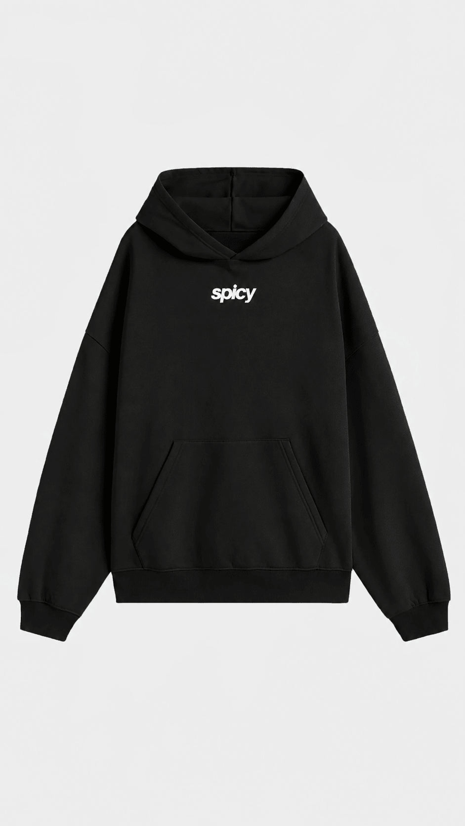 HOTTEST HOODIE NEGRO - Spicy