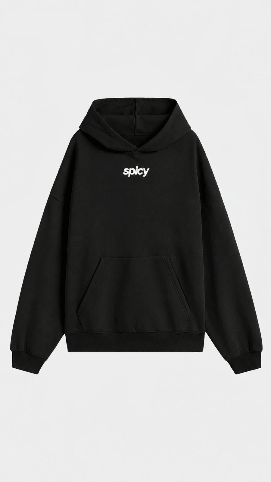 HOTTEST HOODIE NEGRO - Spicy