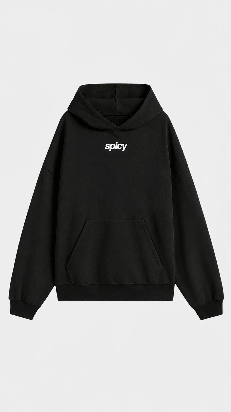HOTTEST HOODIE NEGRO - Spicy