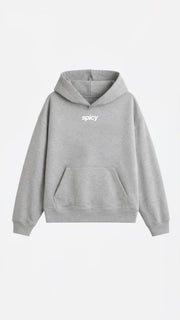 ICE CREAM HOODIE GRIS MELANGE - Spicy