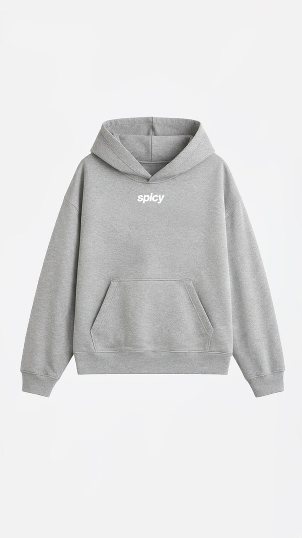ICE CREAM HOODIE GRIS MELANGE