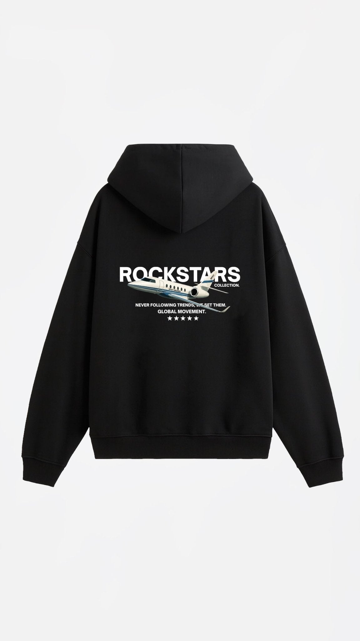 JET HOODIE NEGRO - Spicy