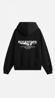 JET HOODIE NEGRO - Spicy