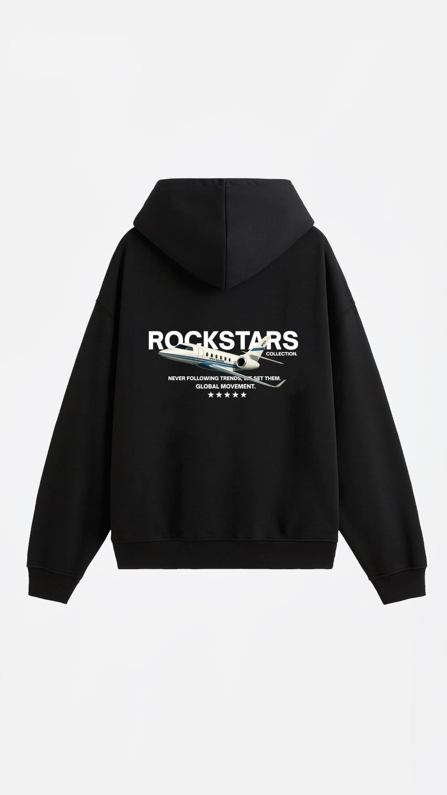 JET HOODIE NEGRO - Spicy