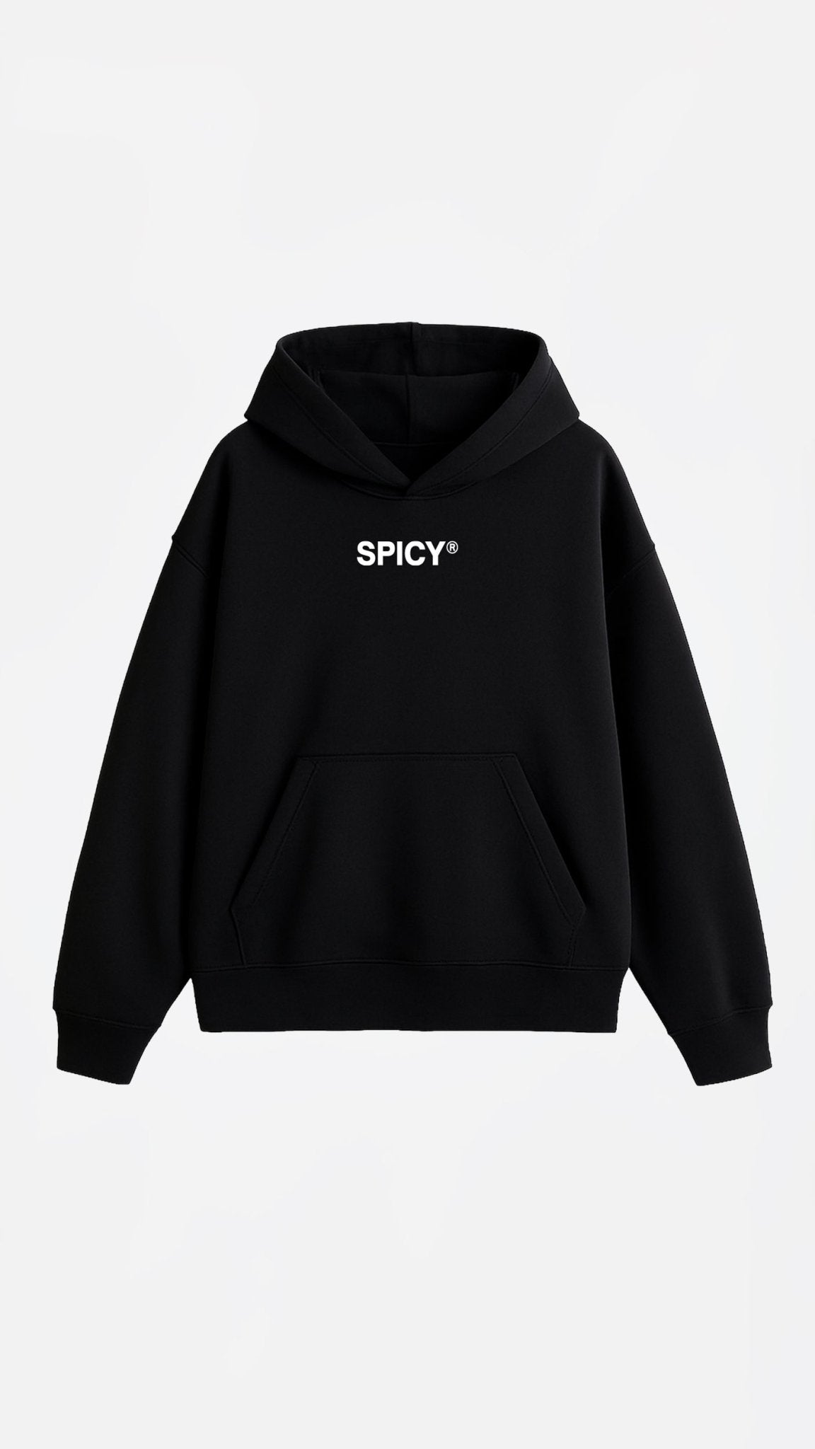 JET HOODIE NEGRO - Spicy