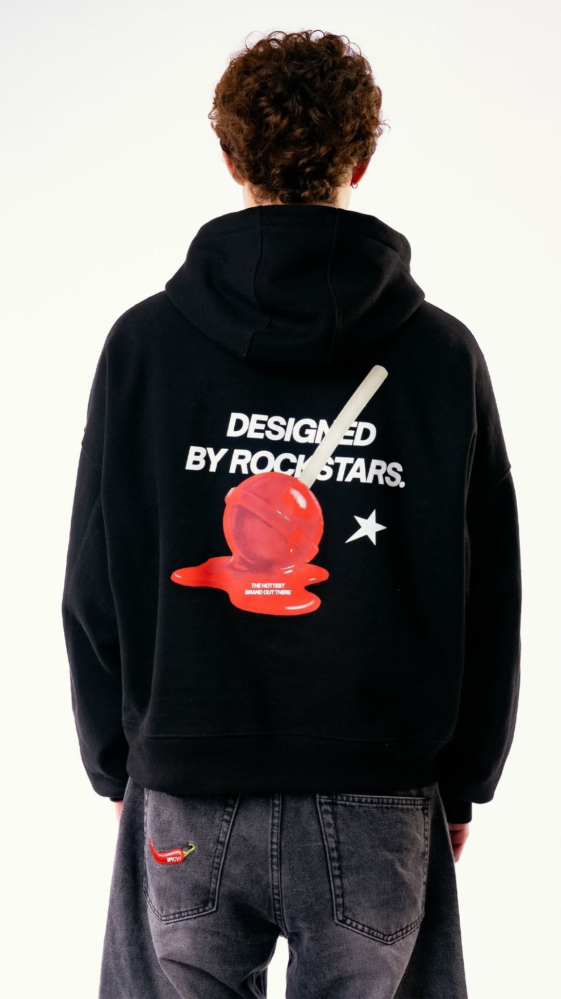 LOLLIPOP HOODIE NEGRO - Spicy