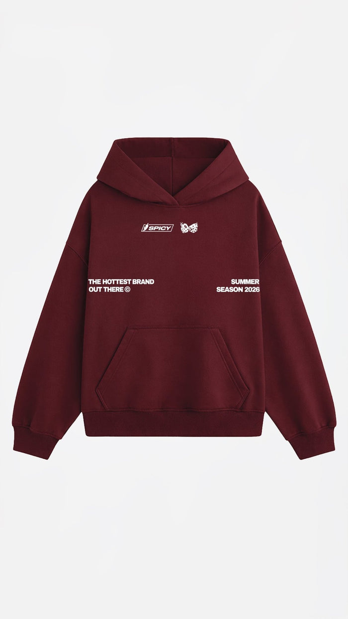 RACING HOODIE BURDEO - Spicy