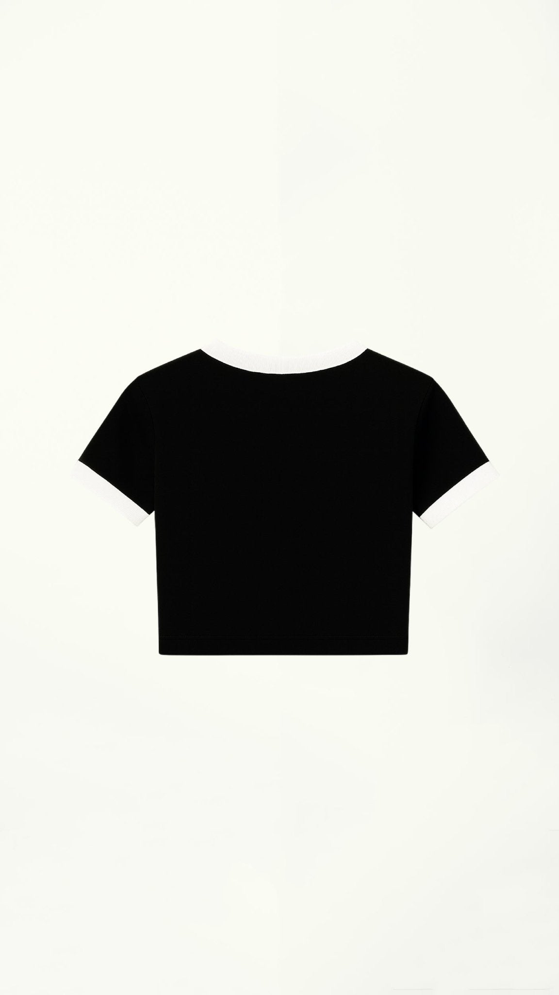 ROCKSTARS BABY TEE NEGRA - Spicy