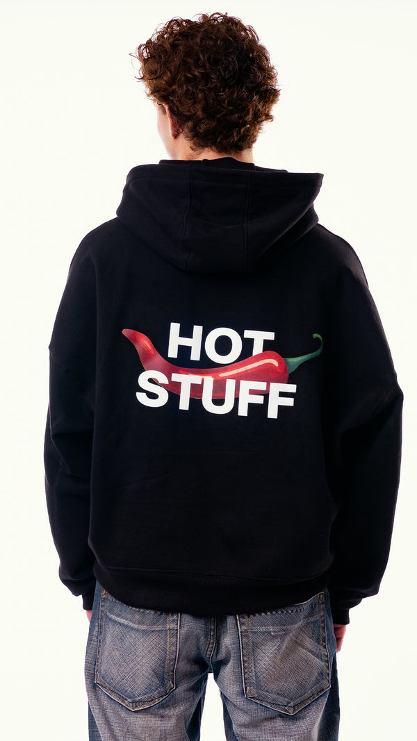 HOT STUFF HOODIE NEGRO