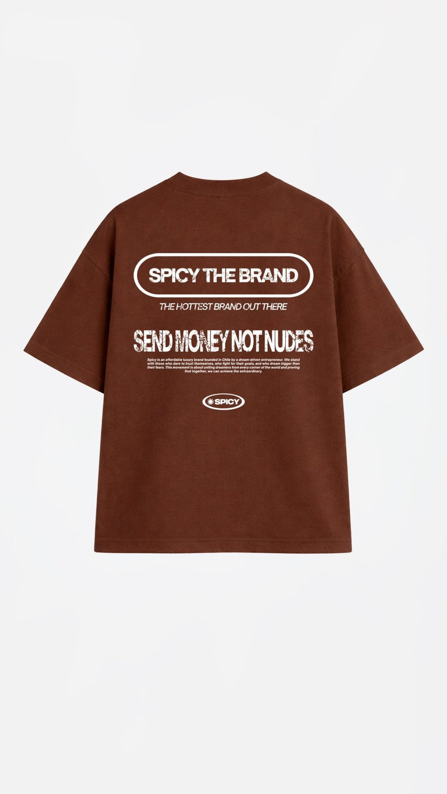 SEND MONEY 2.0 TEE - Spicy