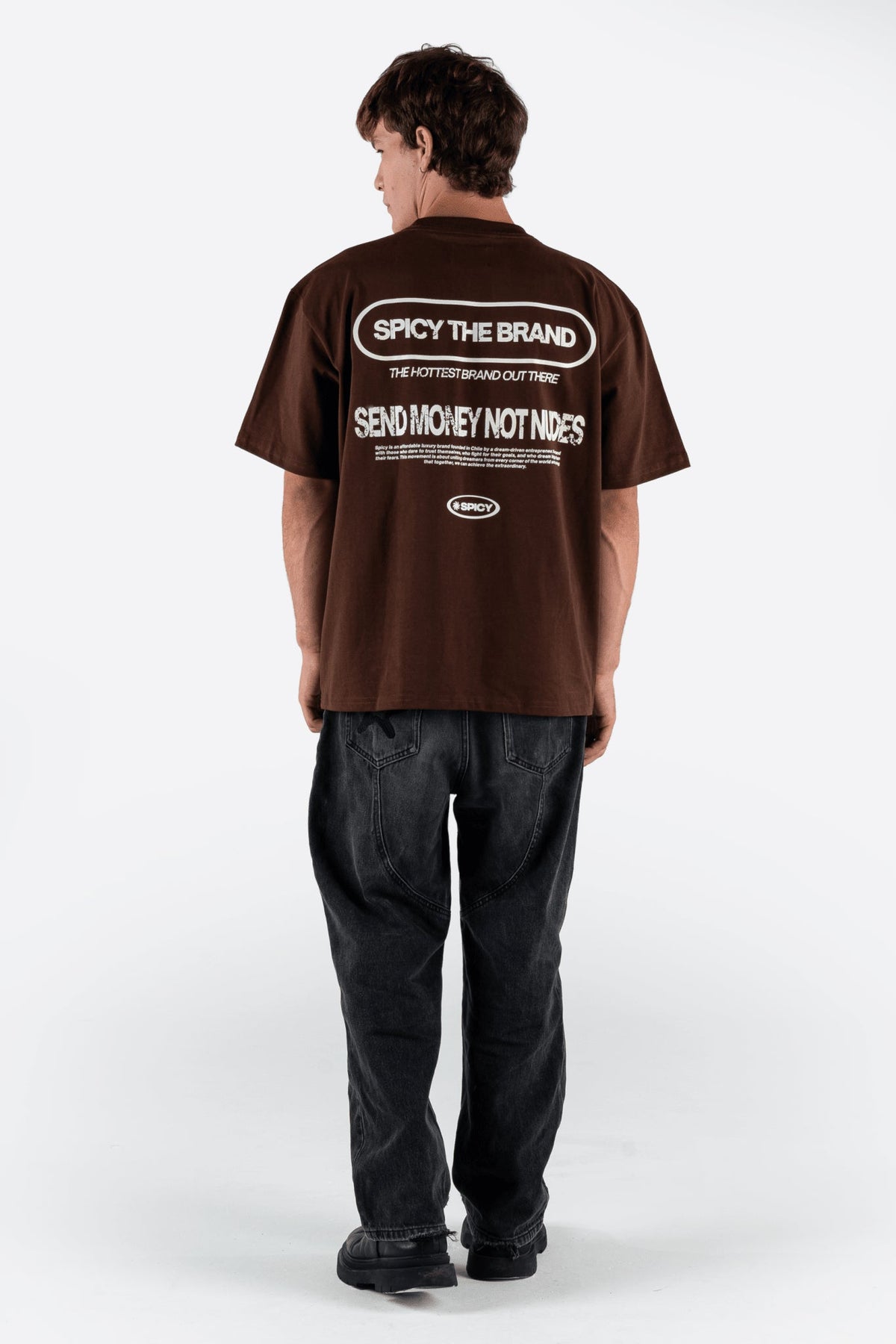 SEND MONEY 2.0 TEE - Spicy