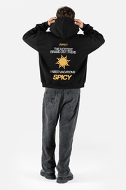 SUN HOODIE NEGRO - Spicy