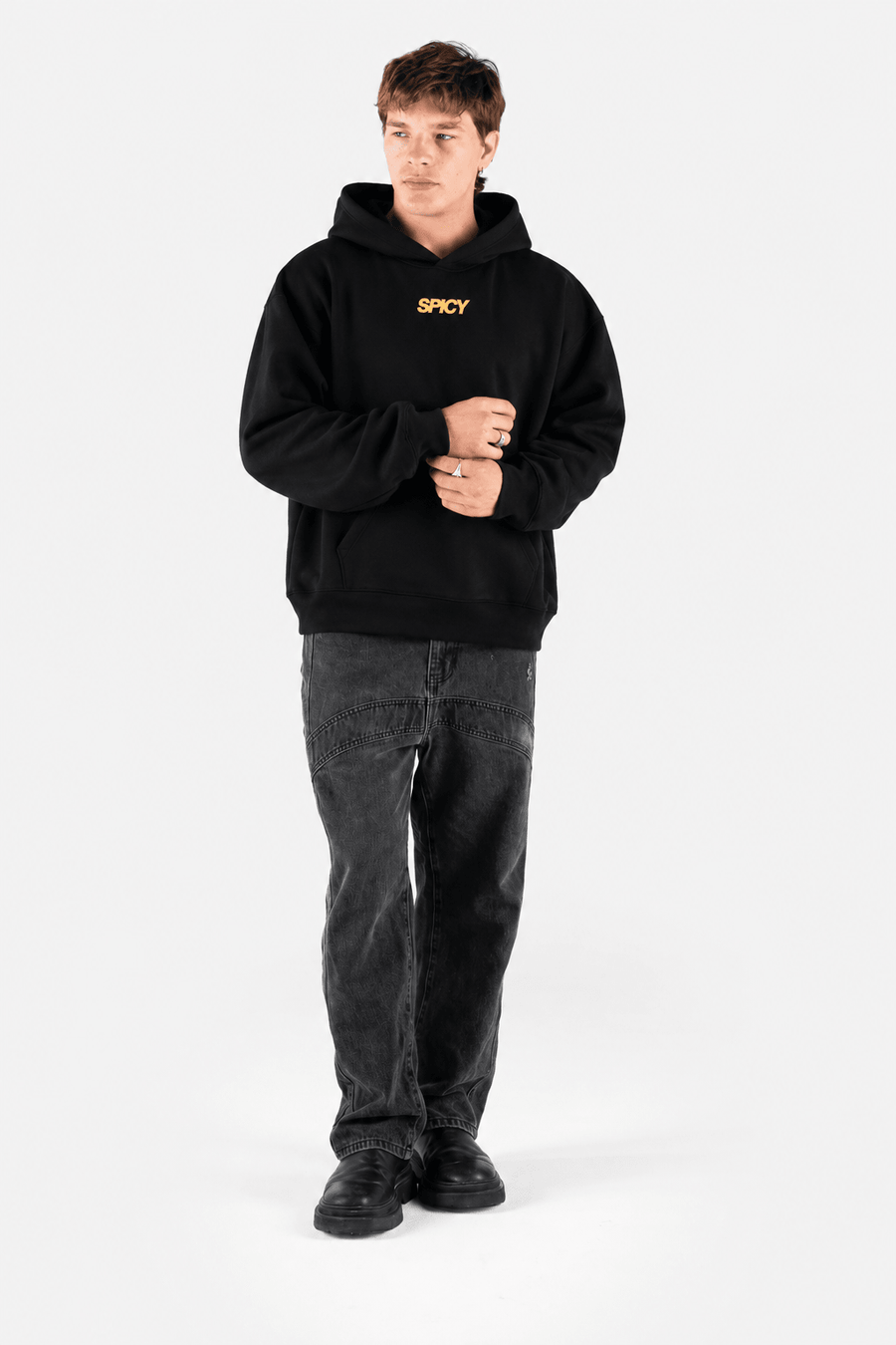 SUN HOODIE NEGRO - Spicy