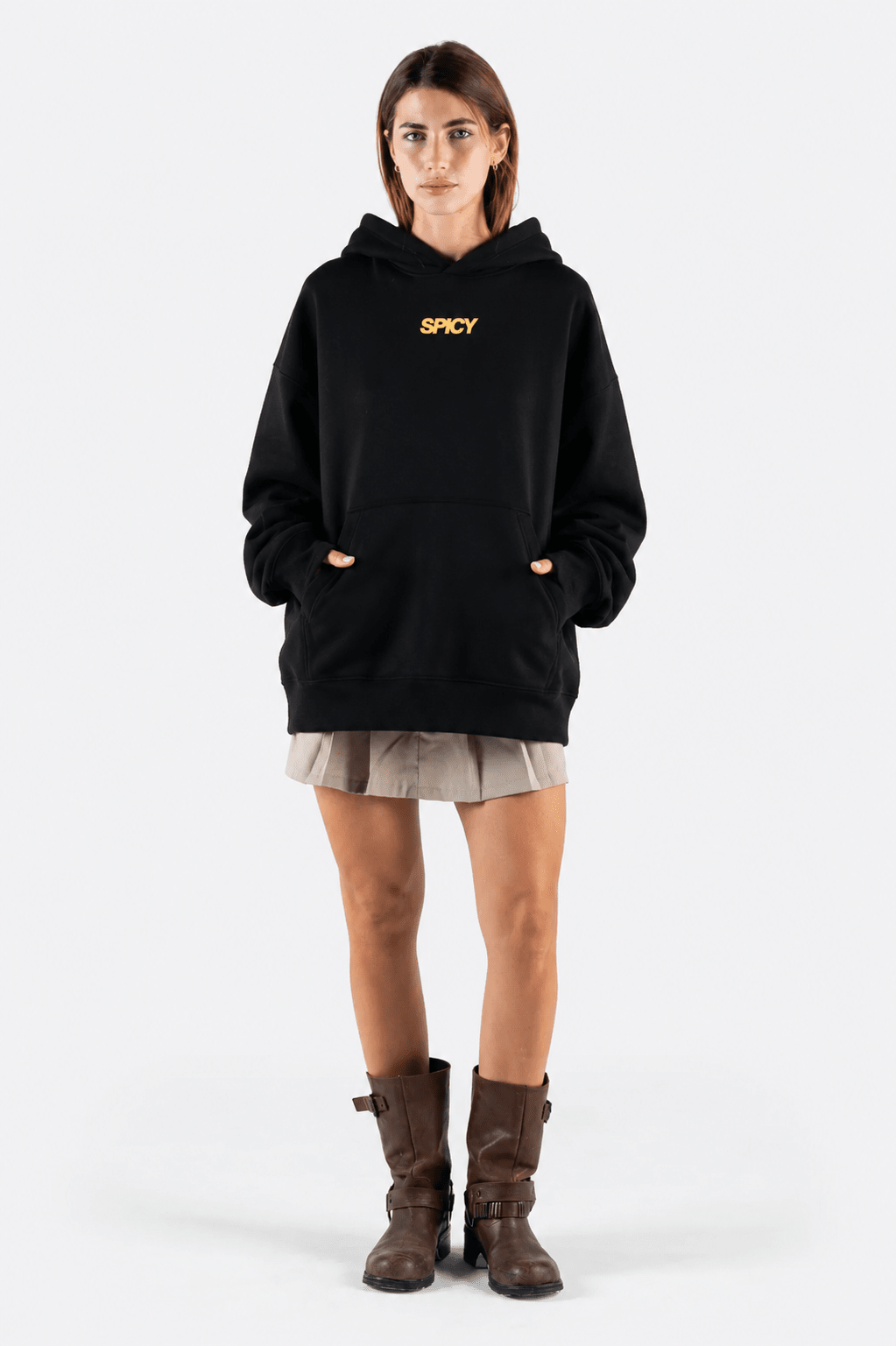 SUN HOODIE NEGRO - Spicy