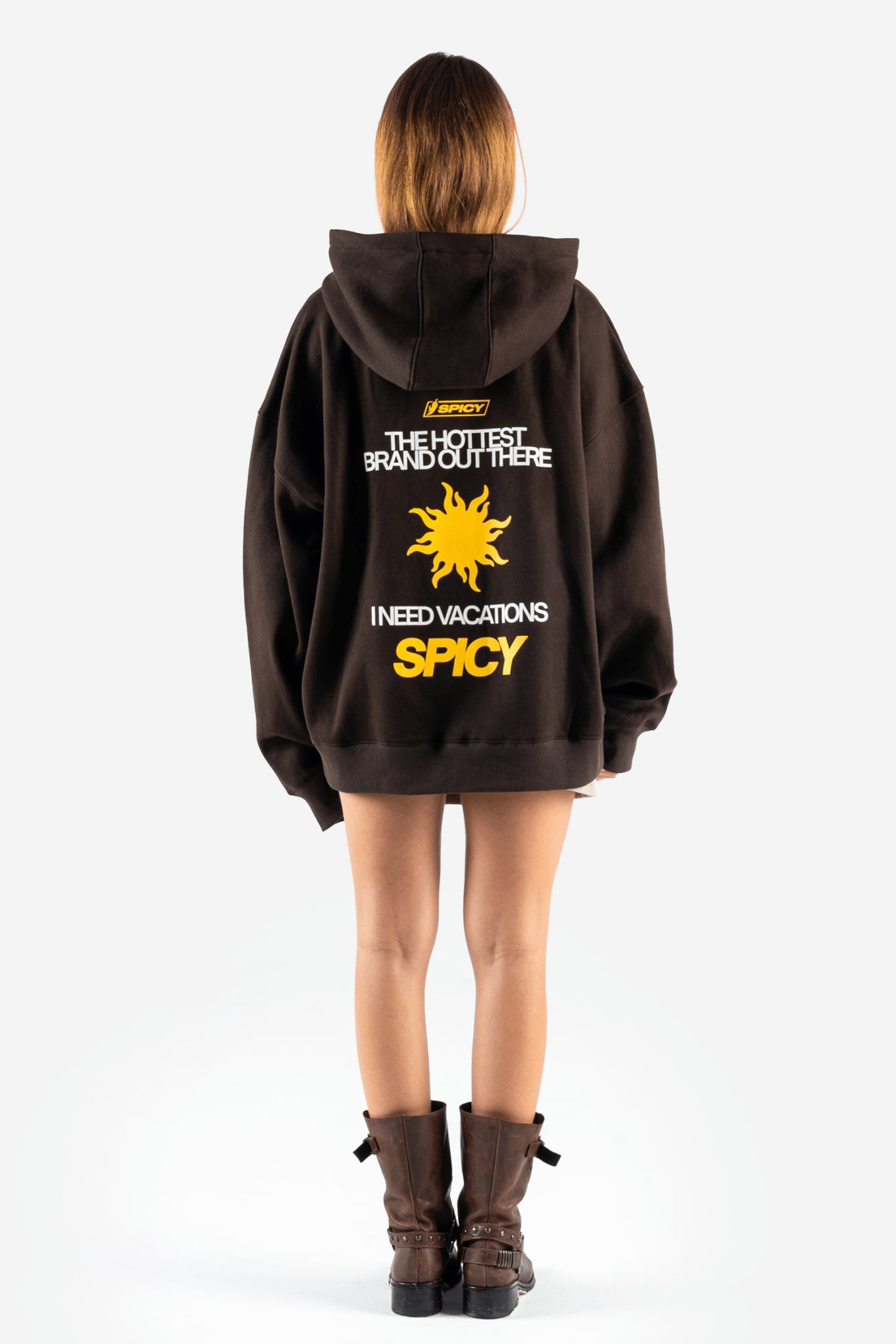 SUN HOODIE - Spicy