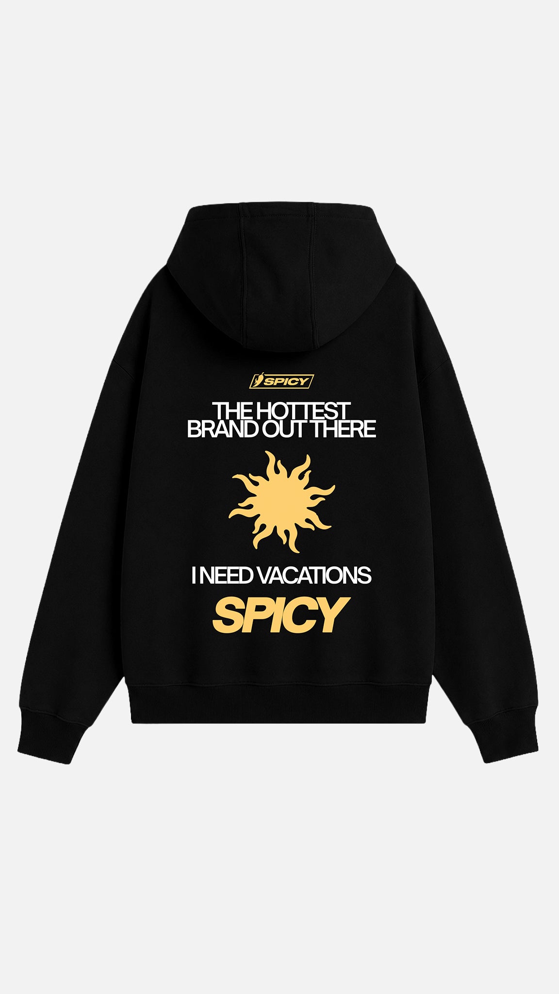 SUN HOODIE NEGRO