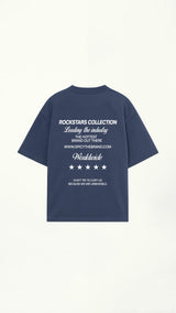 TEXT CAMISETA AZUL