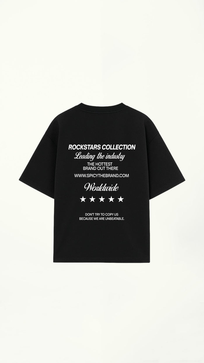 TEXT CAMISETA NEGRA - Spicy