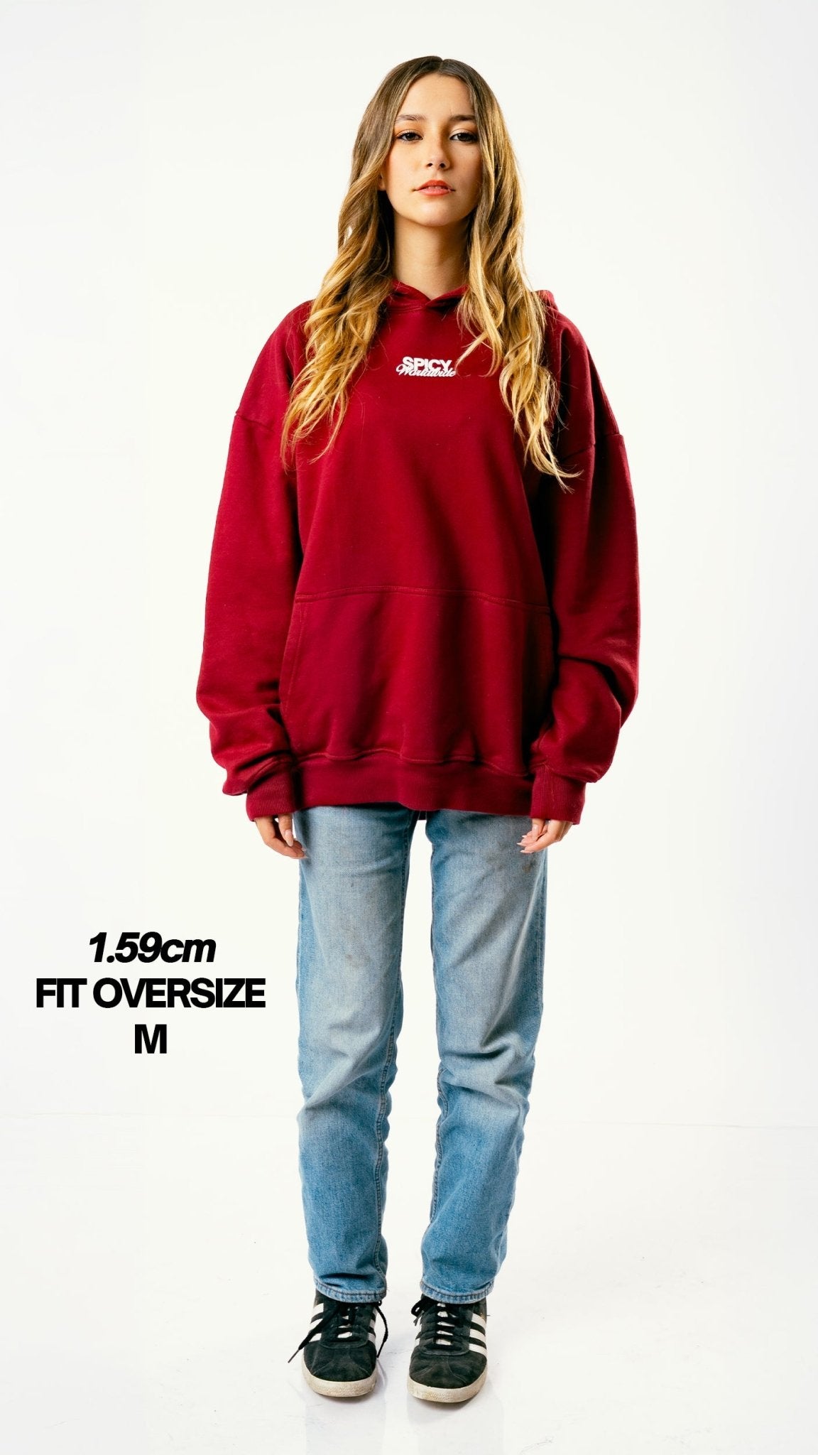 WORLDWIDE HOODIE BURDEO - Spicy