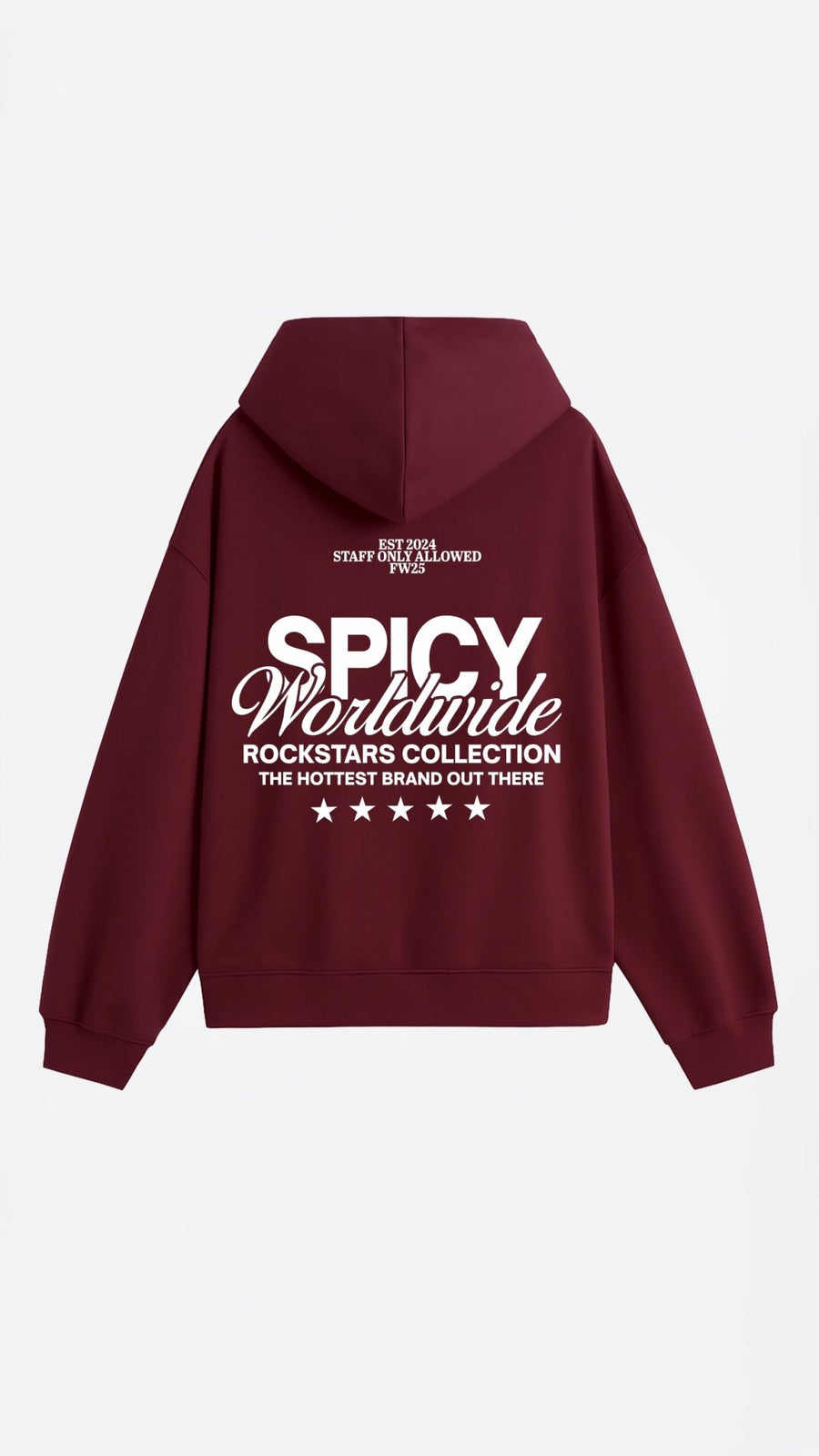WORLDWIDE HOODIE BURDEO - Spicy