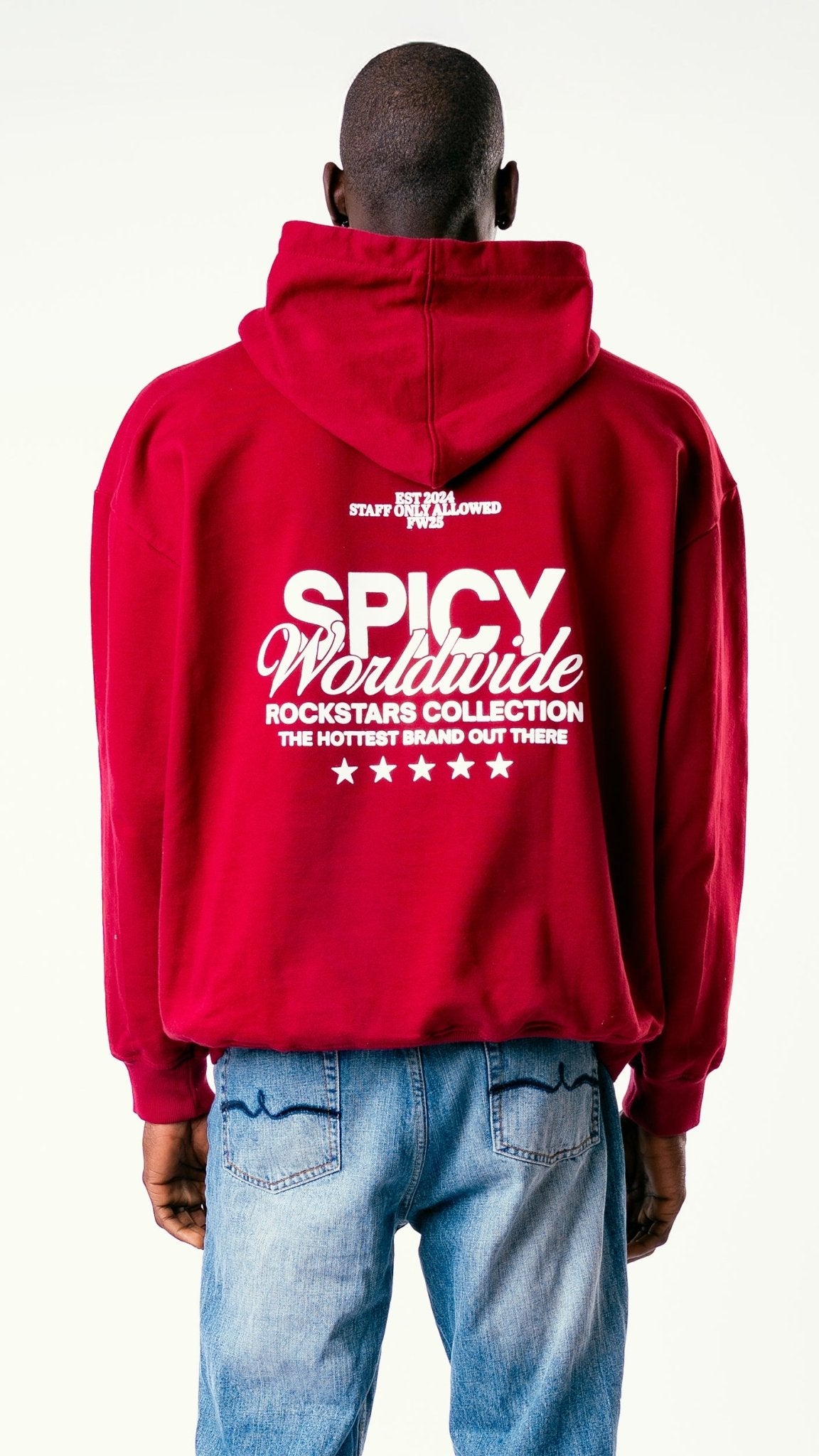 WORLDWIDE HOODIE BURDEO - Spicy