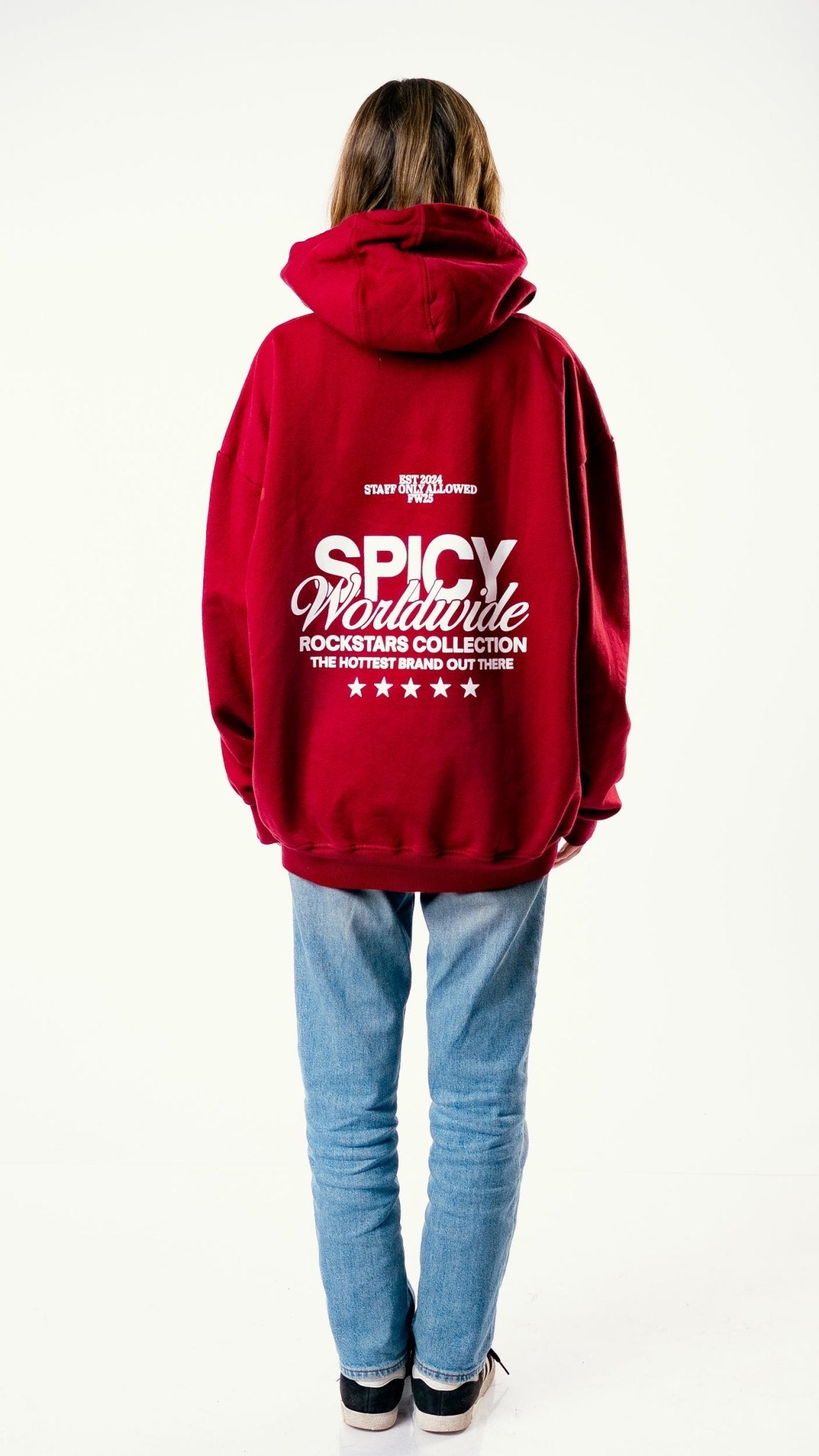 WORLDWIDE HOODIE BURDEO - Spicy
