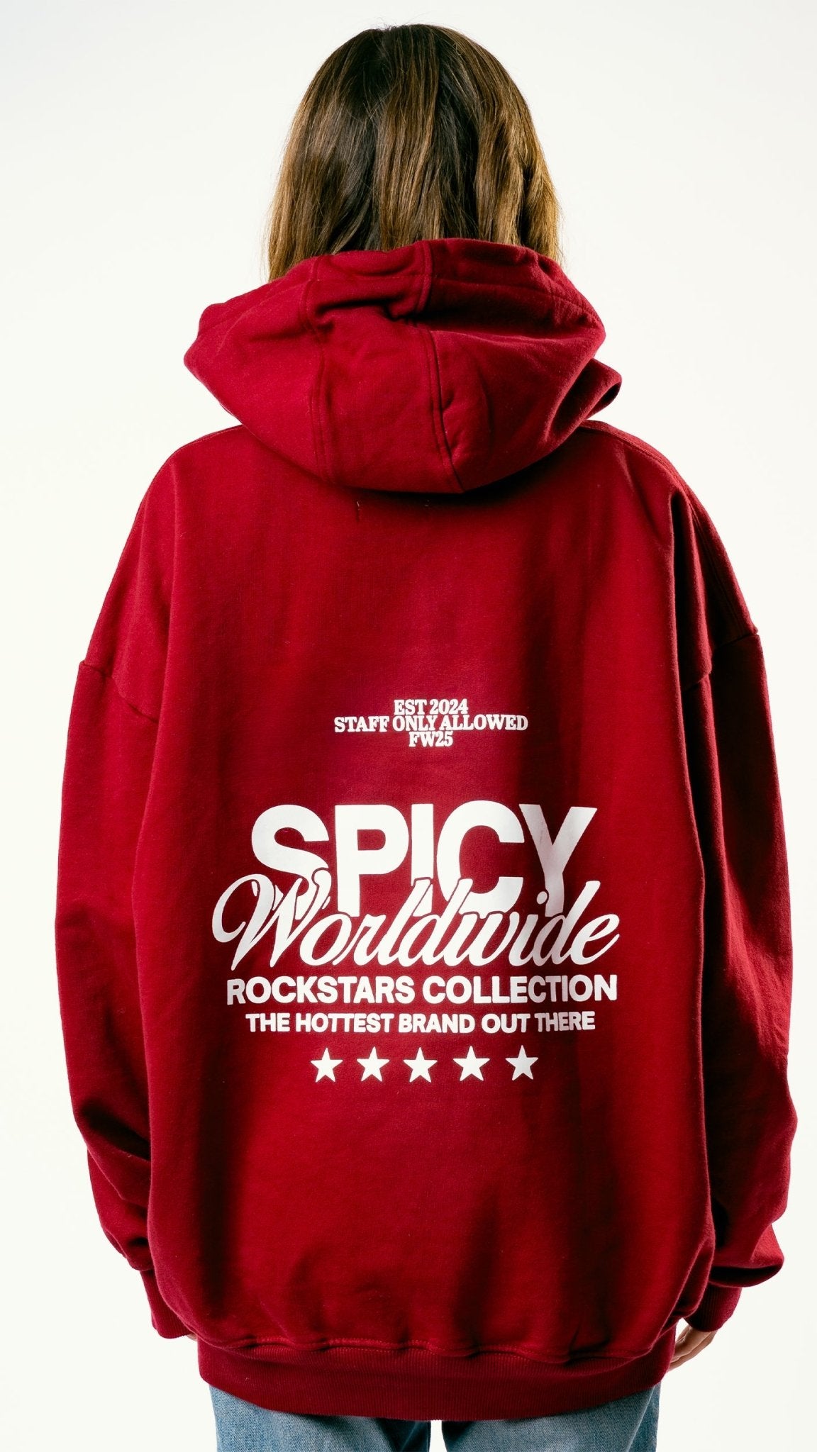 WORLDWIDE HOODIE BURDEO - Spicy