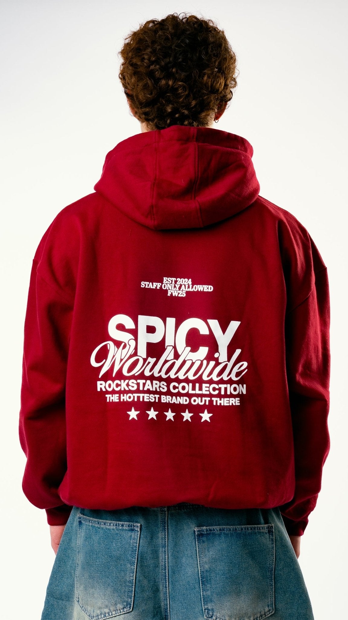 WORLDWIDE HOODIE BURDEO - Spicy